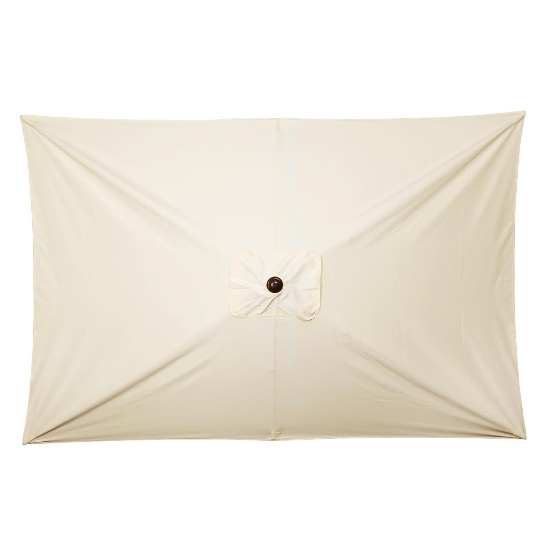 Bolero Seville Rectangular Parasol 2x3m Cream