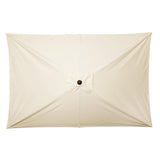 Bolero Seville Rectangular Parasol 2x3m Cream