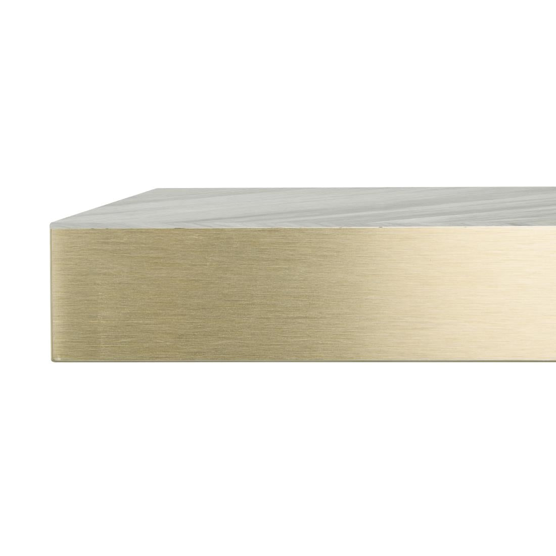 Bolero Rectangular Table Top Chevron Design 1100x 700mm