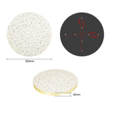Bolero Terrazzo Style Round Table Top 600mm