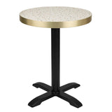 Bolero Terrazzo Style Round Table Top 600mm