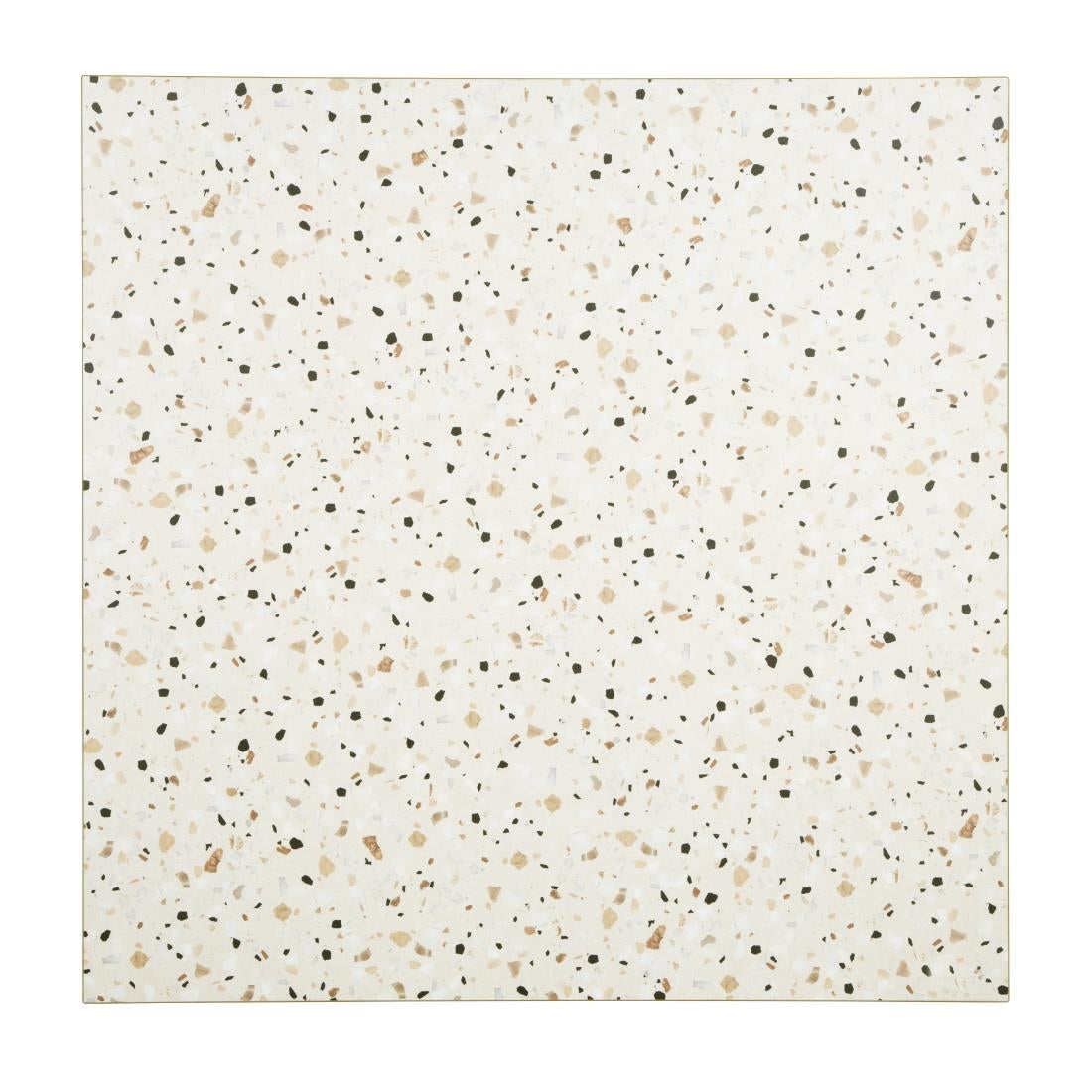 Bolero Terrazzo Style Square Table Top 700x700mm