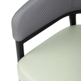 Bolero Meridian Interior Chairs - Pistachio Grey (2 Pack)