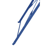 Bolero Perth Dark Navy Pavement Style Steel Table Square 600mm