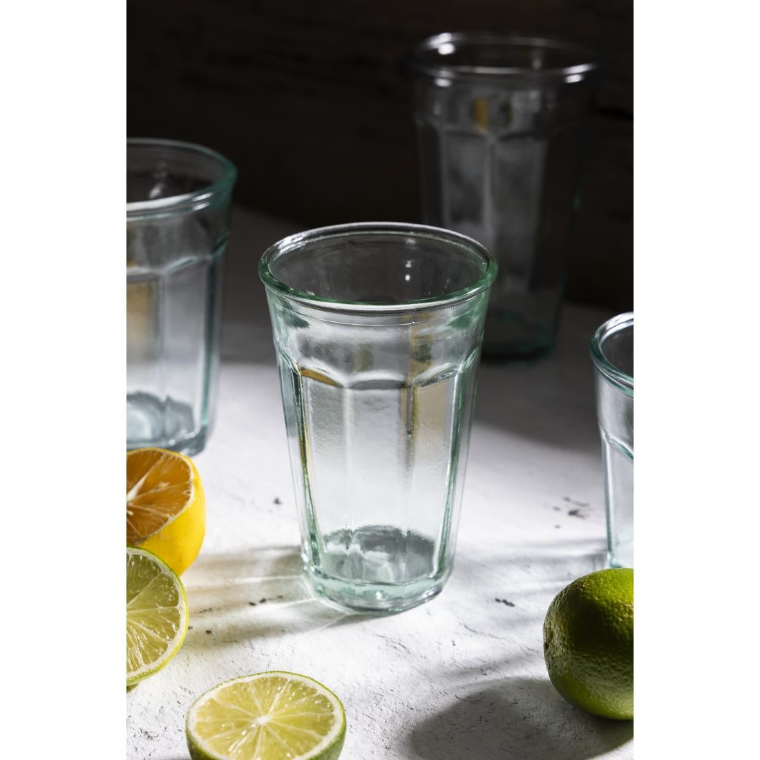 Olympia Recycled Glass Orleans Tumblers 275ml (6 Pack)