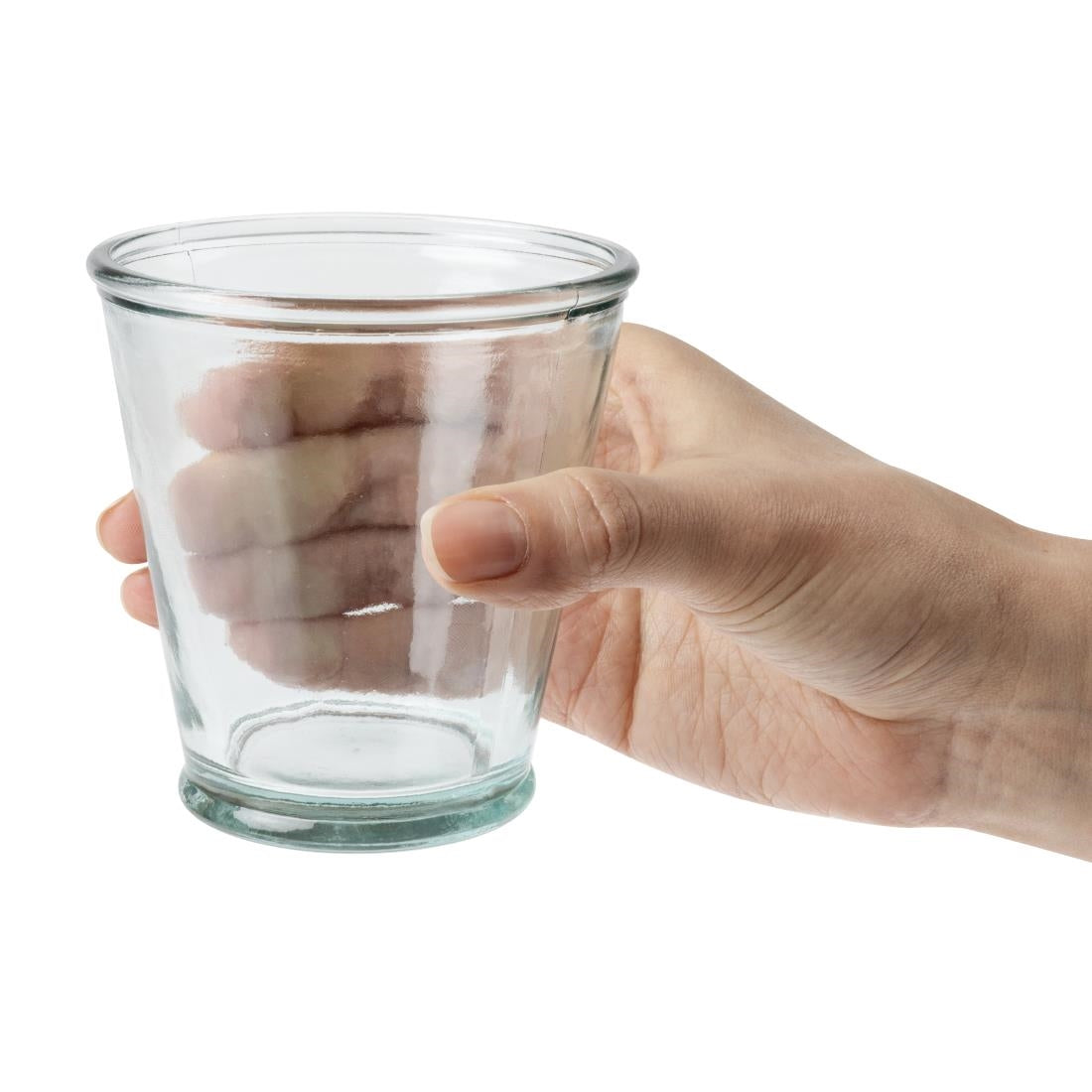 Olympia Recycled Glass Conical Tumblers 220ml (6 Pack)