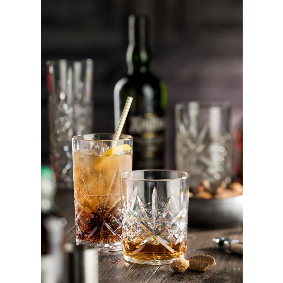 Utopia Symphony Stacking Double Old Fashioned Glasses 320ml (12 pack)