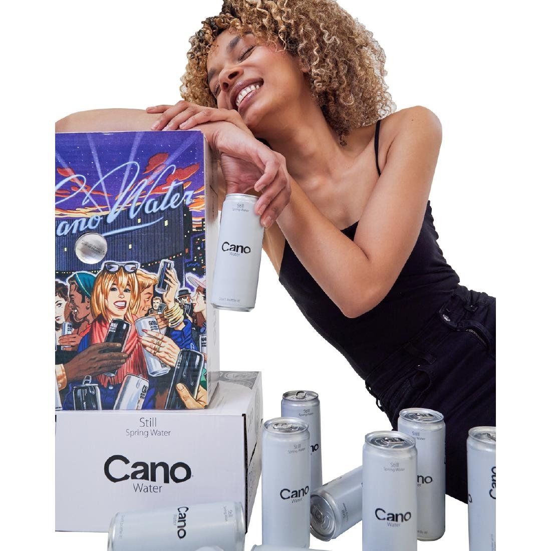 Cano Water Still Resealable Can - 500ml (12 Pack)