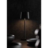 Utopia Montego Micro LED Cordless Table Lamp 200mm Black (6 Pack)