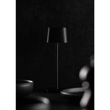 Utopia Montego Micro LED Cordless Table Lamp 200mm Black (6 Pack)