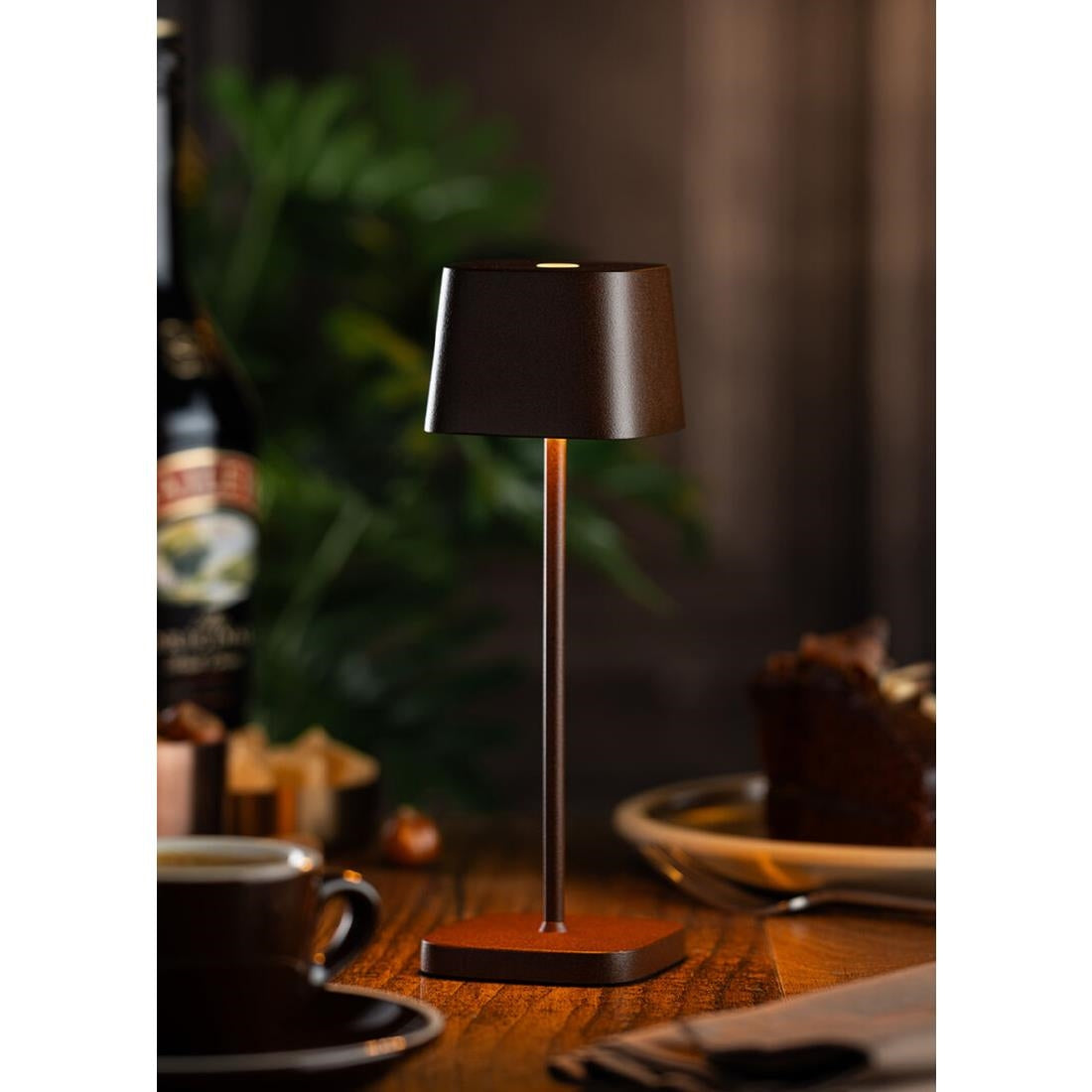 Utopia Montego Micro LED Cordless Table Lamp 200mm Corten (6 Pack)