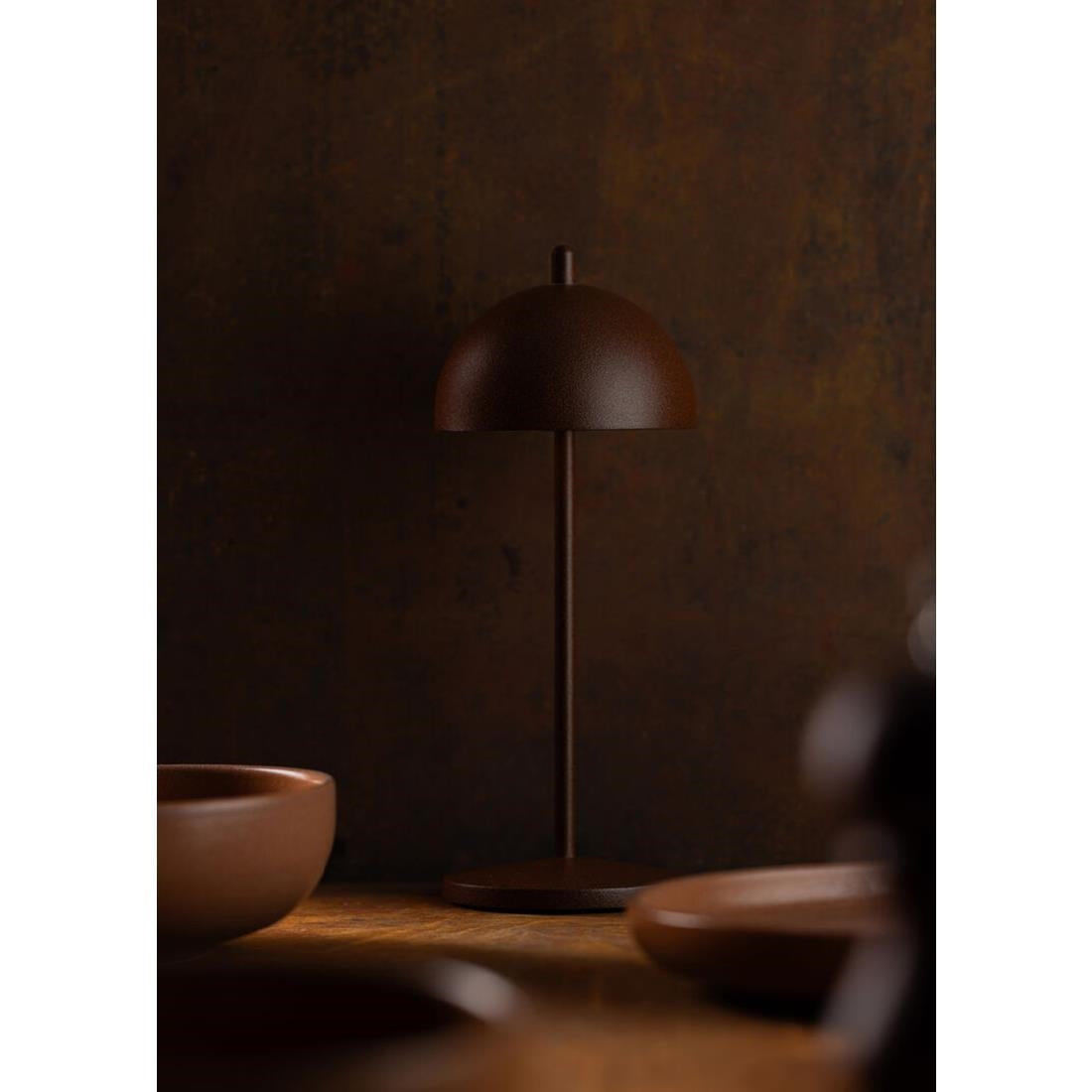 Utopia Antigua LED Cordless Table Lamp 300mm Corten (6 Pack)
