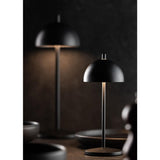 Utopia Antigua Micro LED Cordless Table Lamp 200mm Black (6 Pack)