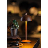 Utopia Antigua Micro LED Cordless Table Lamp 200mm Corten (6 Pack)