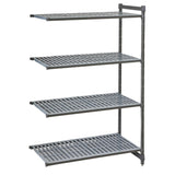 Cambro Camshelving Basics Plus Add-On Unit 4 Tier With Vented Shelves 1830(H)x 870(W)x 460(D)mm