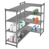 Cambro Camshelving Basics Plus Add-On Unit 4 Tier With Vented Shelves 1630(H)x 870(W)x 460(D)mm