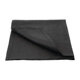 Olympia Linen Table Napkin Black 400x400mm (12 Pack)