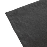 Olympia Linen Table Napkin Black 400x400mm (12 Pack)