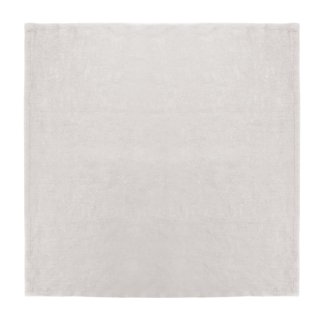 Olympia Linen Table Napkin Sand 400x400mm (12 Pack)