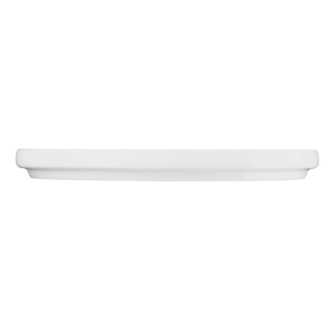 Olympia Whiteware Flat Round Plates 210mm (6 Pack)