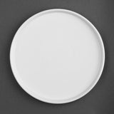 Olympia Whiteware Flat Round Plates 268mm (4 Pack)