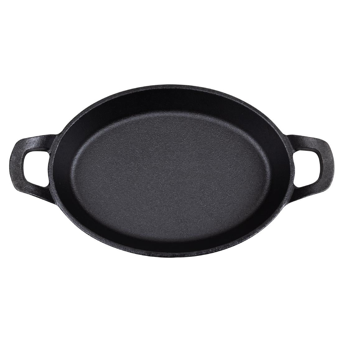 Olympia Cast Iron Oval Eared Dish 220x150mm