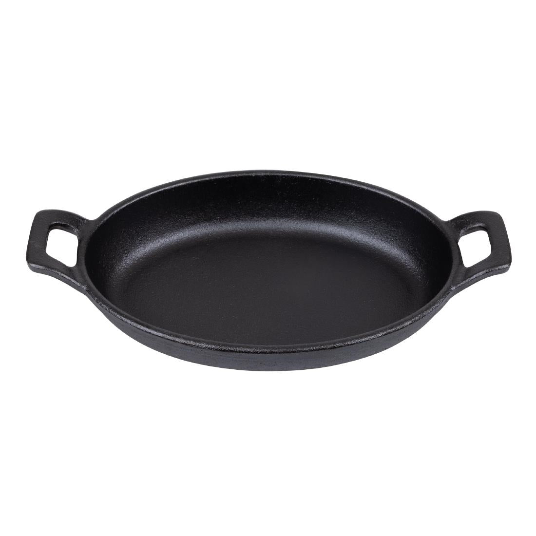 Olympia Cast Iron Oval Eared Dish 180x120mm