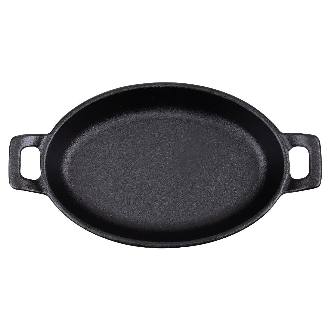 Olympia Cast Iron Oval Eared Dish 180x120mm