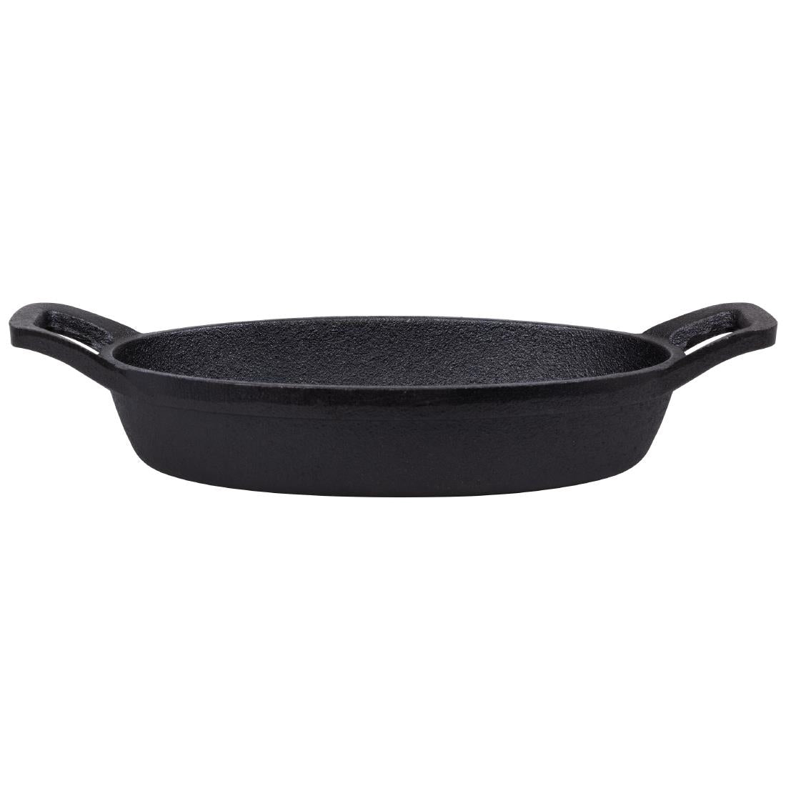 Olympia Cast Iron Oval Eared Dish 150x100mm