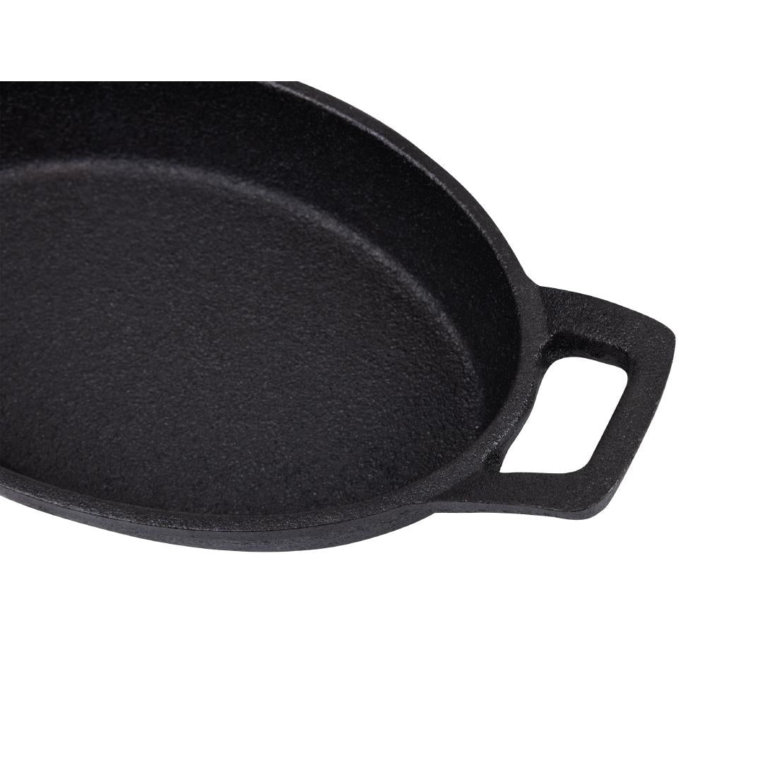 Olympia Cast Iron Oval Eared Dish 150x100mm