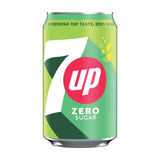 7UP Zero Cans - 330ml (24 Pack)