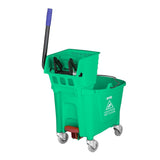Jantex 30ltr Mop Bucket with Foot Pedal release - Green