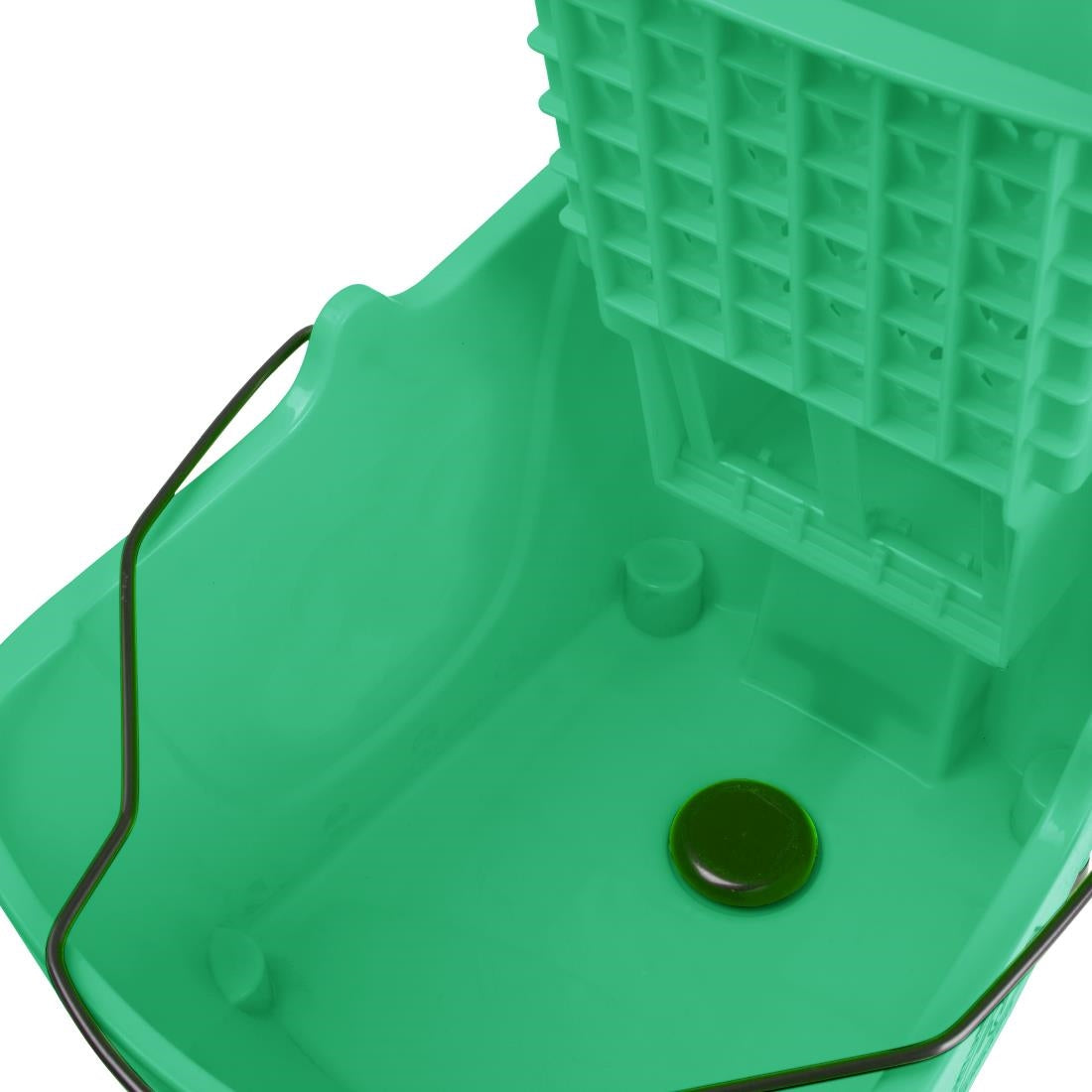 Jantex 30ltr Mop Bucket with Foot Pedal release - Green