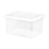 Wham Crystal Storage Box and Lid 25Ltr