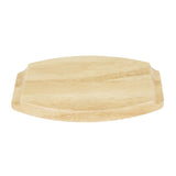Olympia Hevea Board for Cast Iron Oval Eared Dish 230x135mm for FW818