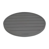 Bolero Aluminium Round Table Top Dark Grey 580mm