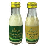 Delamere Dairy Mini Semi-Skimmed Milk 97ml (24 Pack)