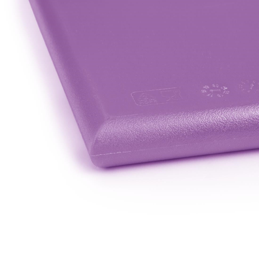 Hygiplas High Density Purple Chopping Board 450x300x25mm