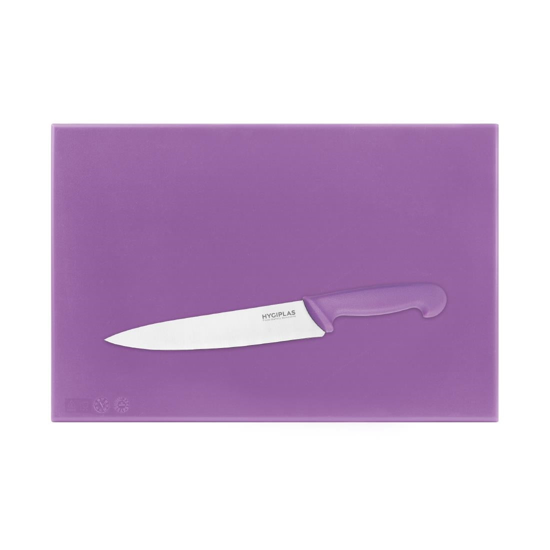 Hygiplas High Density Purple Chopping Board 450x300x25mm