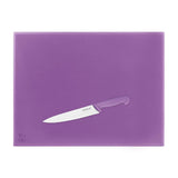 Hygiplas High Density Purple Chopping Board Large 600x450x25mm