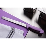 Hygiplas Serrated Slicer Purple 24.8cm