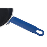 Hygiplas Aluminium Non-Stick Teflon Platinum Plus Frying Pan with Blue Handle 19cm