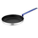 Hygiplas Non-Stick Teflon Aluminium Platinum Plus Frying Pan with Blue Handle 280mm