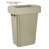 Jantex Slim Bin Beige 60Ltr