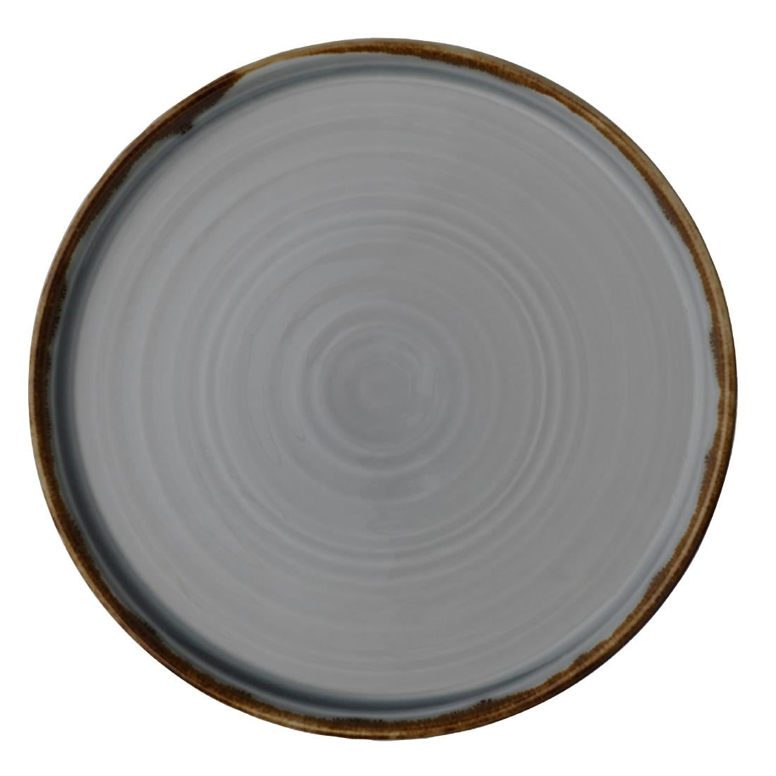 Dudson Harvest Walled Plates Grey 210mm (6 Pack)