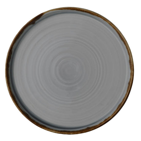 Dudson Harvest Walled Plates Grey 210mm (6 Pack)
