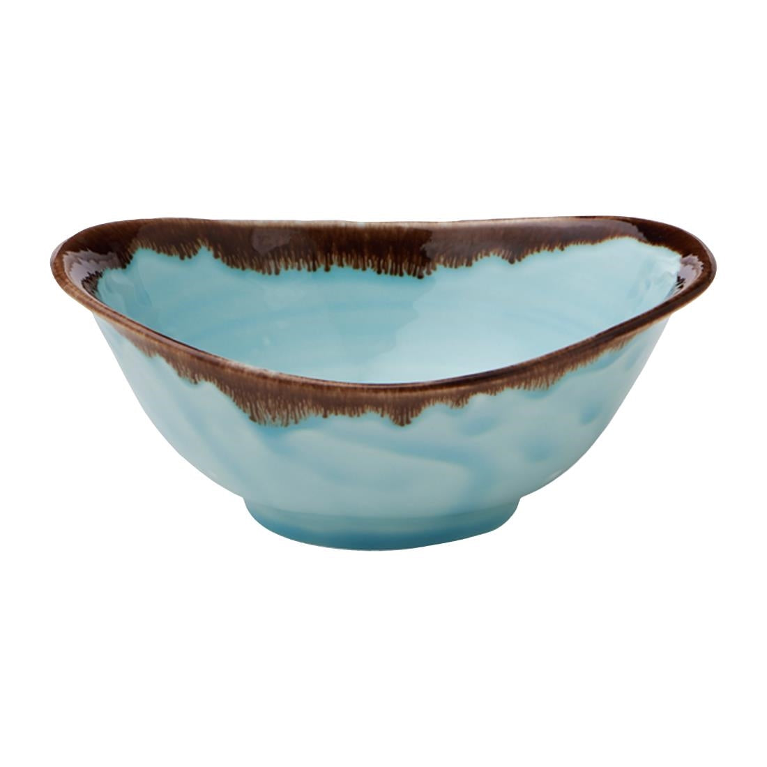 Dudson Harvest Deep Bowls Turquoise 174mm (6 Pack)
