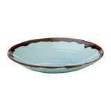 Dudson Harvest Organic Coupe Bowls Turquoise 210mm (12 Pack)