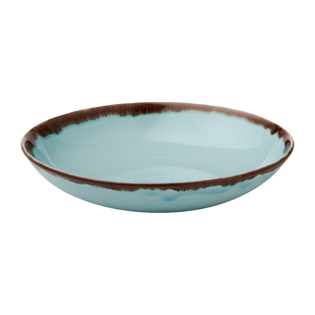 Dudson Harvest Coupe Bowls Turquoise 248mm (12 Pack)