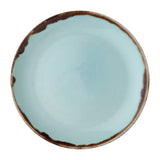 Dudson Harvest Coupe Plates Turquoise 217mm (12 Pack)